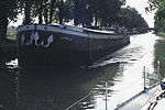 Barge on the Lateral canal